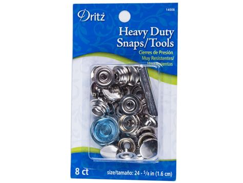 Dritz® Heavy Duty Silver Snap Kit 